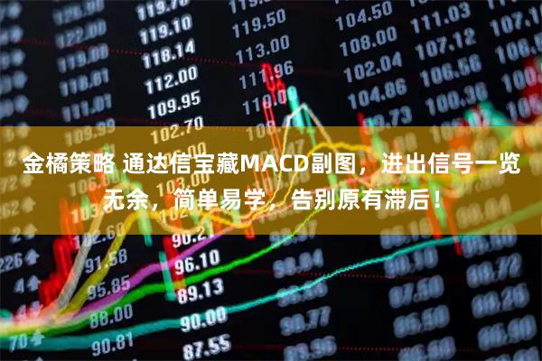 金橘策略 通达信宝藏MACD副图，进出信号一览无余，简单易学，告别原有滞后！